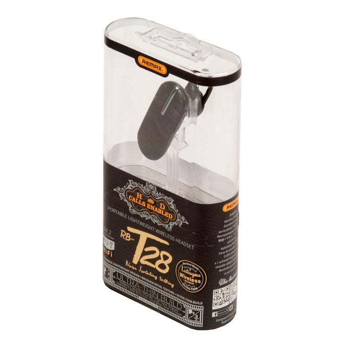 

Беспроводная гарнитура Remax RB-T28, черный (RB-T28), RB-T28