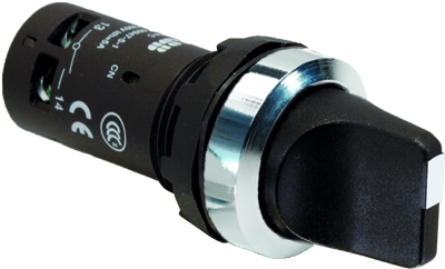 

Переключатель на 2 положения, черный, ABB C2SS2-30B-20 (1SFA619201R3026), C2SS2-30B-20