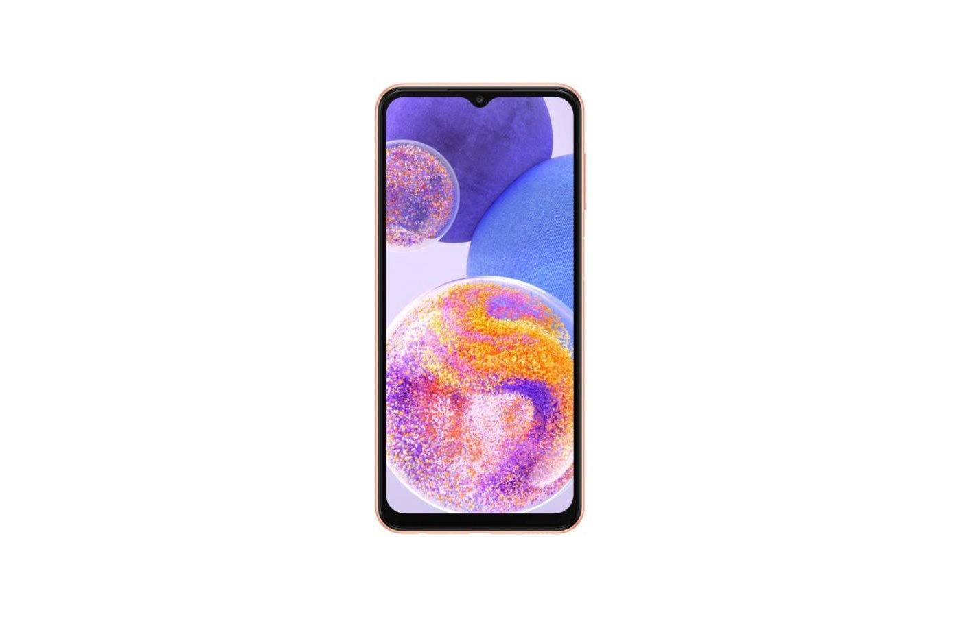 

Смартфон Samsung Galaxy A23, 6.6" 1080x2408 PLS, Qualcomm Snapdragon 680, 4Gb RAM, 64Gb, 3G/4G, NFC, Wi-Fi, BT, 4xCam, 2-Sim, 5000mAh, USB Type-C, Android, персиковый (SM-A235FZOUCAU), Galaxy A23