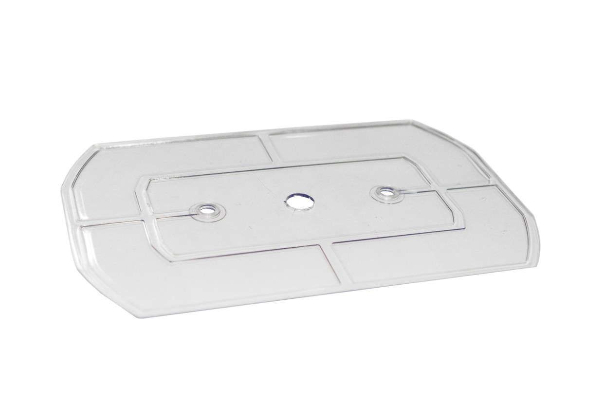 Крышка Hyperline, для сплайс-кассеты FO-SPL01-HLD-BK, пластик, прозрачный (FO-SPL01-COV-TR)