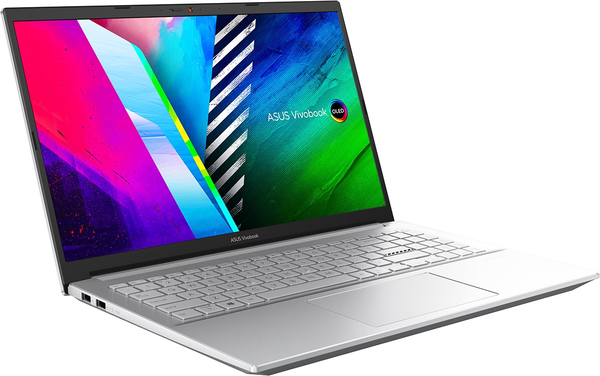 

Ноутбук ASUS VivoBook Pro 15 M3500QA-L1067 15.6" OLED 1920x1080, AMD Ryzen 5 5600H 3.3 ГГц, 8Gb RAM, 256Gb SSD, без OC, серебристый (90NB0US1-M00970), M3500QA-L1067