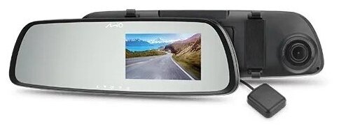 

Видеорегистратор зеркало заднего вида Mio MiVue R45, 1920x1080 30 к/с, 135°, G-сенсор, microSD (microSDHC), черный (MIO-MIVUE-R45), MiVue R45