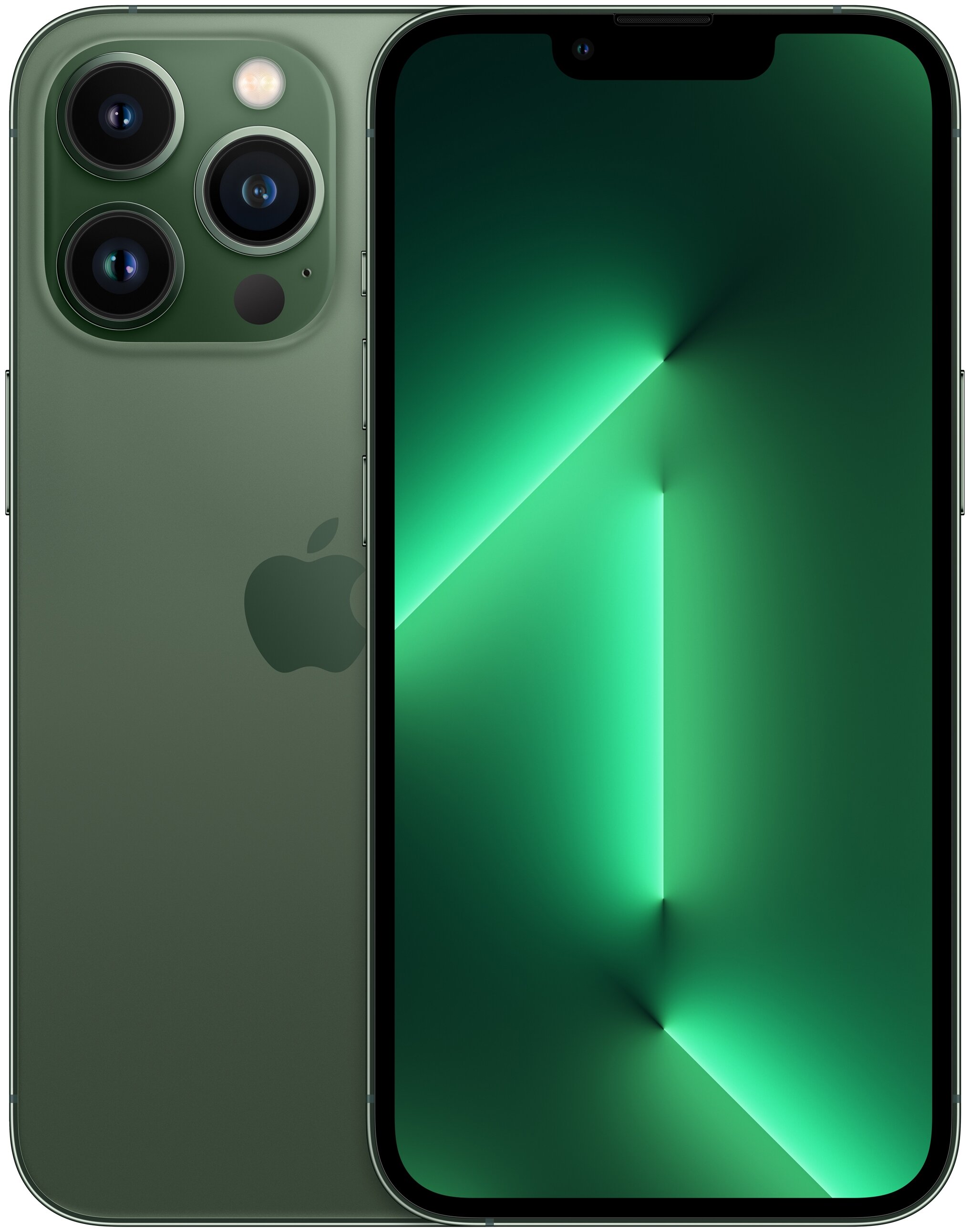

Смартфон Apple iPhone 13 Pro A2483, 6.1" 1170x2532 OLED, Apple A15 Bionic, 6Gb RAM, 256Gb, 3G/4G/5G, NFC, Wi-Fi, BT, 3xCam, 2-Sim (nano SIM+eSIM), 3080mAh, Lightning, iOS 15, зеленый (MNDU3LL/A), iPhone 13 Pro A2483