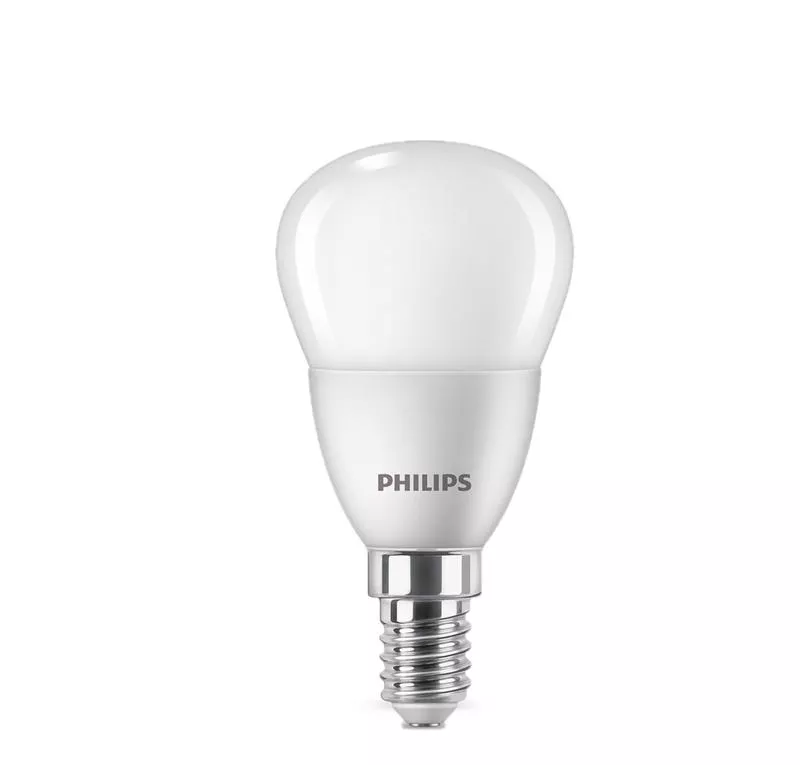 

Лампа светодиодная E14 шар/P46, 5Вт, 4000K-4000K / нейтральный свет, 500лм, Philips (929002970037)
