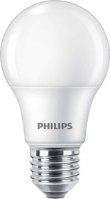 

Лампа светодиодная E27 шар/A60, 9Вт, 4000K-4000K / нейтральный свет, 720лм, Philips (929002299017)