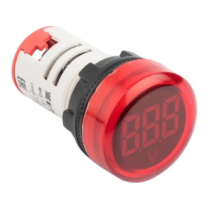 Лампа индикаторная LED красный 22 мм AC, EKF PROxima ED16-22VD (ed16-22vd-r)