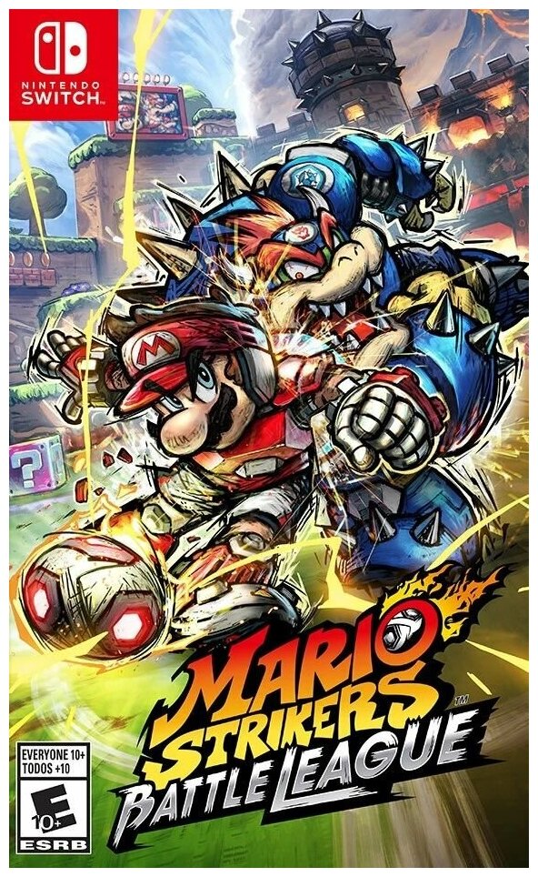 

Игра для Nintendo Switch - Mario Strikers: Battle League, спорт, экшн, аркада, 6+ (Картридж)