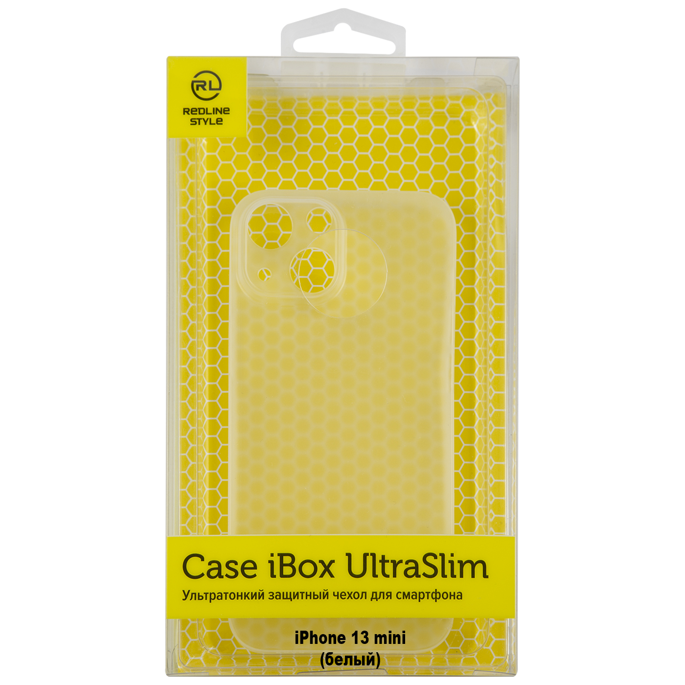 

Чехол-накладка iBox UltraSlim для смартфона Apple iPhone 13 mini, белый (УТ000029085)