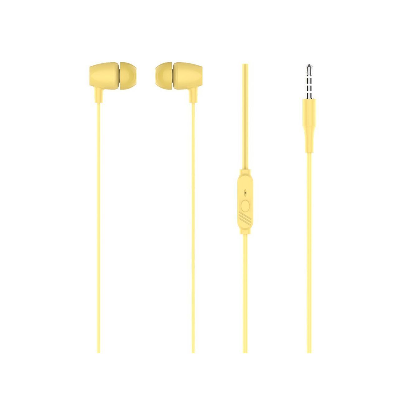 

Проводная гарнитура PAVAREAL PA-E67, Jack 3.5mm, желтый (PA-E67), PA-E67