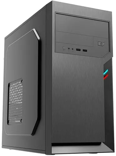 

Корпус Foxline FL-702, mATX, Mini-Tower, черный, без БП (FL-702), FL-702