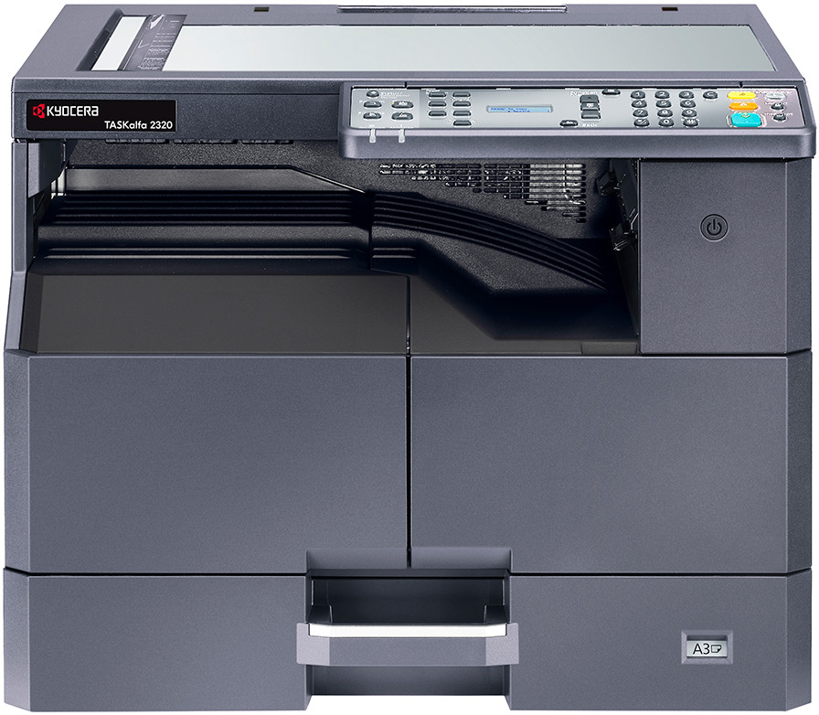 

МФУ лазерный Kyocera TASKalfa 2320, A3, ч/б, 23стр/мин (A4 ч/б), 10стр/мин (A3 ч/б), 1800x600 dpi, USB, без крышки (1102XS3NL0), 2320