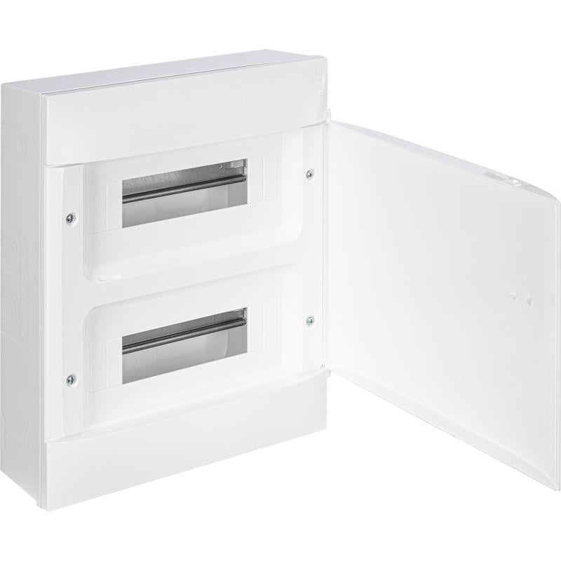 

Корпус пластиковый Legrand Practibox 386мм x 328мм x 108мм, IP40, белый (135602), Practibox S 2х12