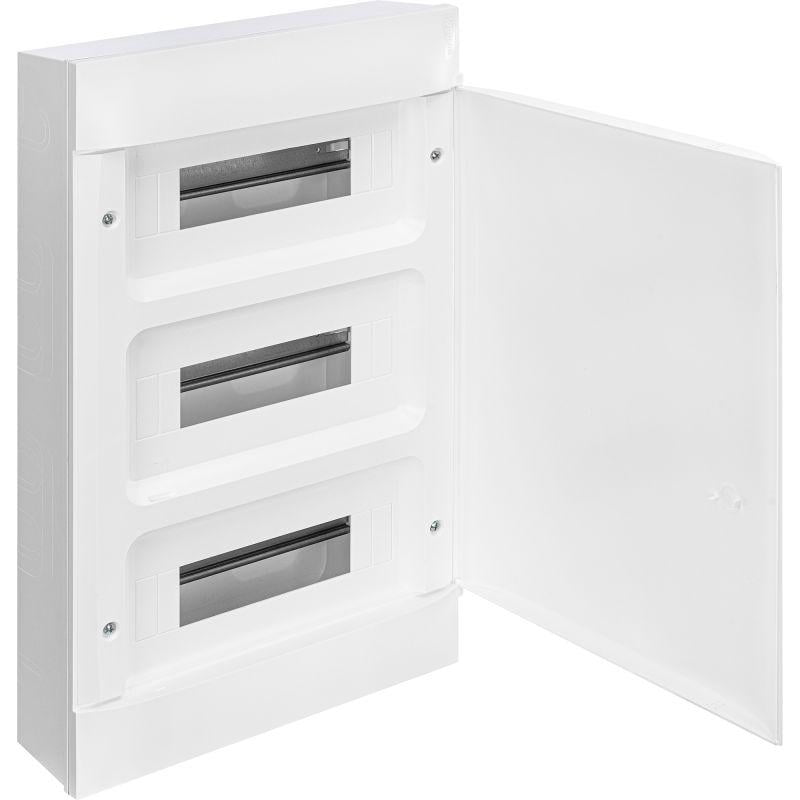

Корпус пластиковый Legrand Practibox 536мм x 328мм x 108мм, IP40, белый (135603), Practibox S 3х12