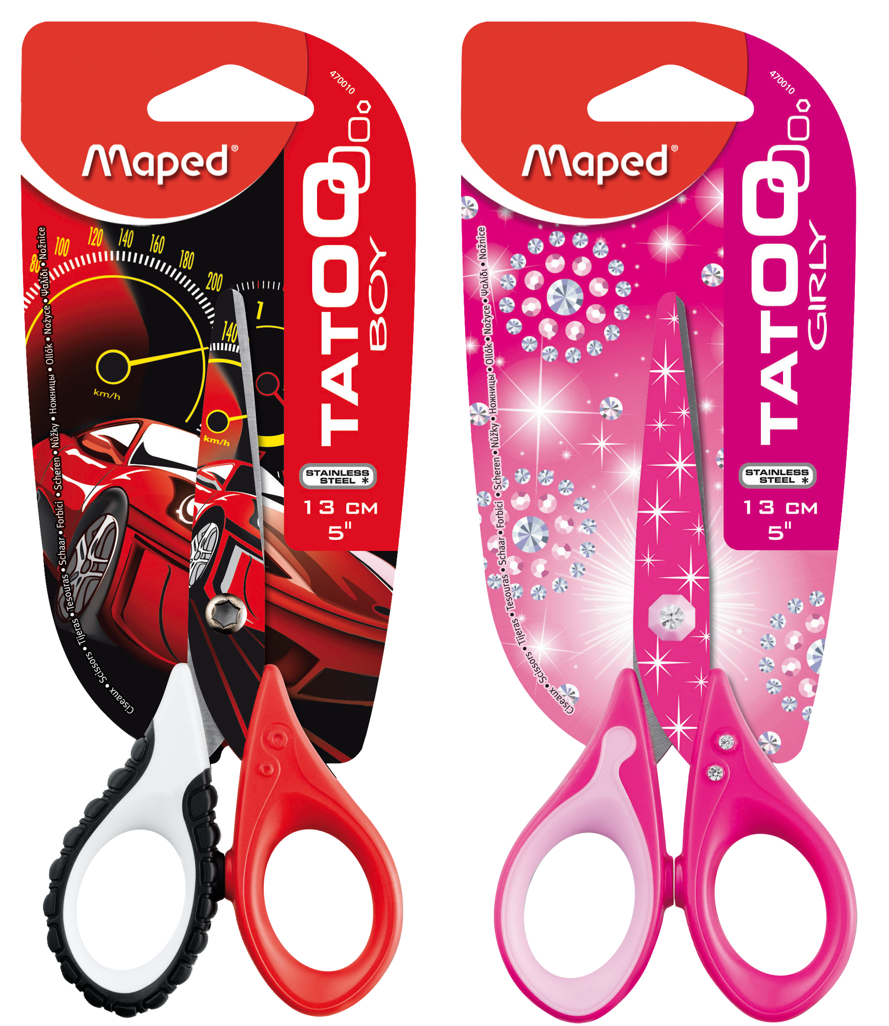 

Ножницы Maped Tatoo Innovation 13см (470010)