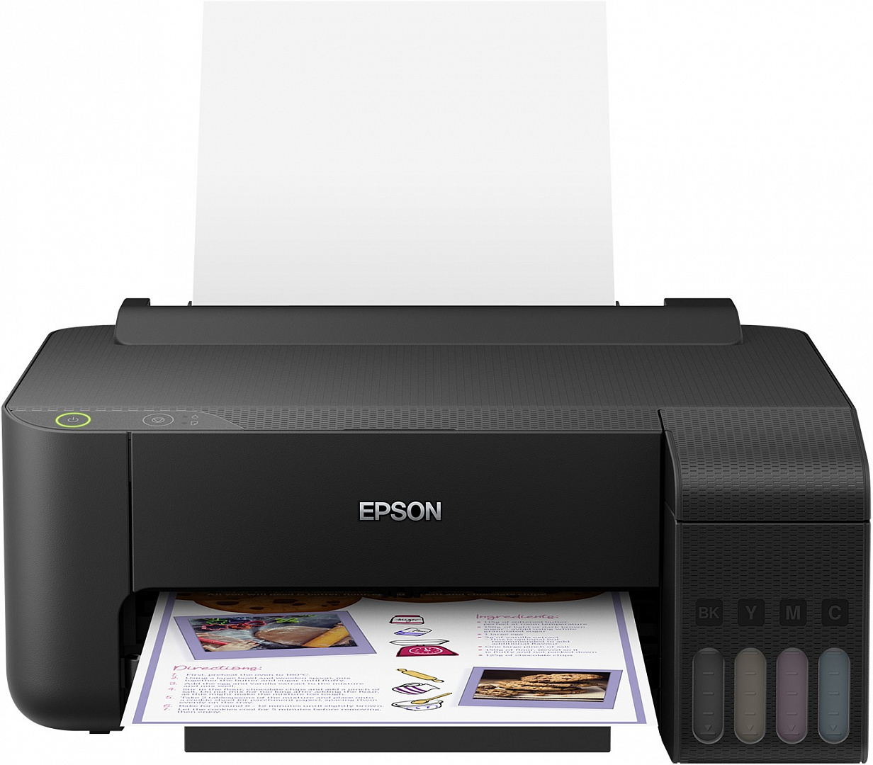

Принтер струйный Epson L1110 (103), A4, цветной, A4 ч/б: 10стр/мин, A4 цв.: 5стр/мин, 5760x1440dpi, СНПЧ, USB (C11CG89401 ), L1110 (103)