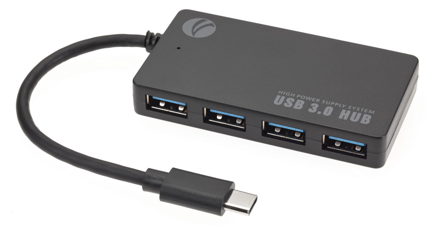 

Концентратор VCOM DH302C, 4xUSB 3.0, черный, DH302C