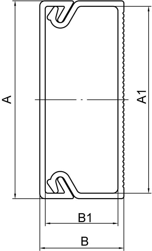 Заглушка для кабель канала 50x20мм lm торцевая in liner