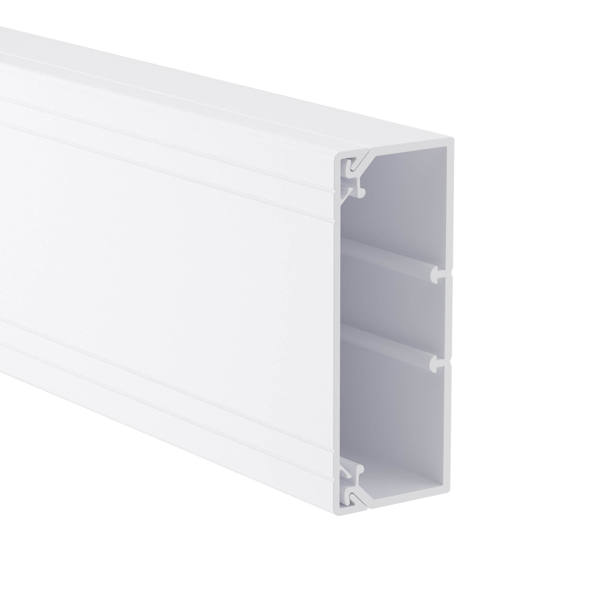 

Кабель-канал 100x40 мм, профиль + крышка, белый, 2 метра, DKC In-liner Classic TA-GN (01782_2м)