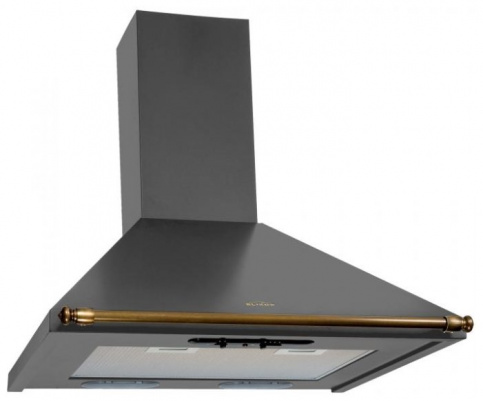 

Вытяжка каминная Elikor Вента 60П-430-П3Л, антрацит/бронза (КВ II М-430-60-48), 60П-430-П3Л