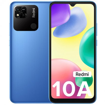 

Смартфон Xiaomi Redmi 10A, 6.53" 1600x720 TFT, Helio G25, 3Gb RAM, 64Gb, 3G/4G, Wi-Fi, BT, 2xCam, 2-Sim, 5000mAh, micro-USB, Android 11, голубое небо, Redmi 10A