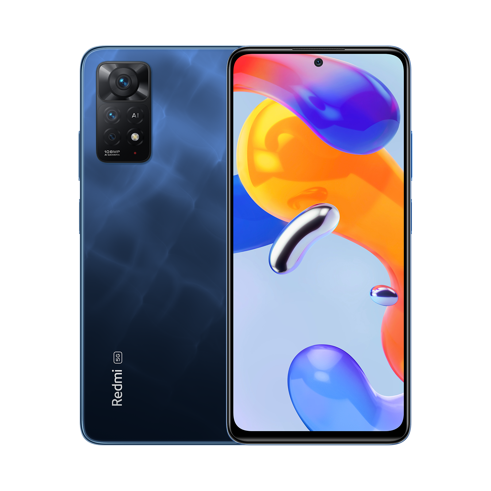 

Смартфон Xiaomi Redmi Note 11 Pro, 6.67" 2400x1080 AMOLED, MediaTek Helio G96, 6Gb RAM, 128Gb, 3G/4G/5G, NFC, Wi-Fi, BT, 4xCam, 2-Sim, 5000mAh, USB Type-C, Android, голубой, Redmi Note 11 Pro