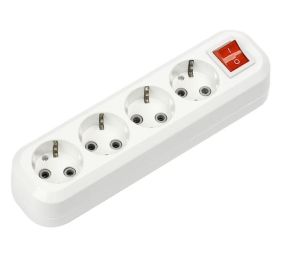 

Колодка удлинителя Smartbuy SBE-16-4-00-ZS 4-розетки, 16A, с/з, белый (SBE-16-4-00-ZS), SBE-16-4-00-ZS
