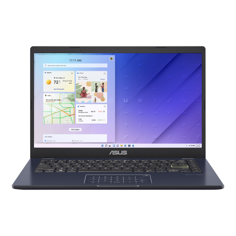 

Ноутбук ASUS VivoBook Go 14 E410MA-BV1502W 14" 1280x720, Intel Celeron N4020 1.1GHz, 4Gb RAM, 128Gb SSD, W11, черный (90NB0Q16-M40400), E410MA-BV1502W