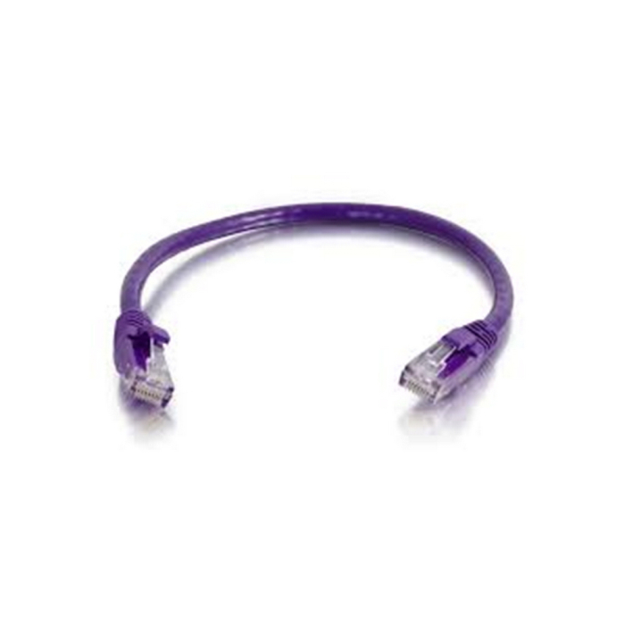 Патч-корд SSTP кат.6a, 0.5м, RJ45-RJ45, пурпурный, CU, LSZH, экранированный, ACD (ACD-LPS6AZ-5DP)