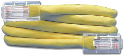 Патч-корд UTP кат.5e, 3м, RJ45-RJ45, желтый, Siemon (MC5-03M-05B-SALE)