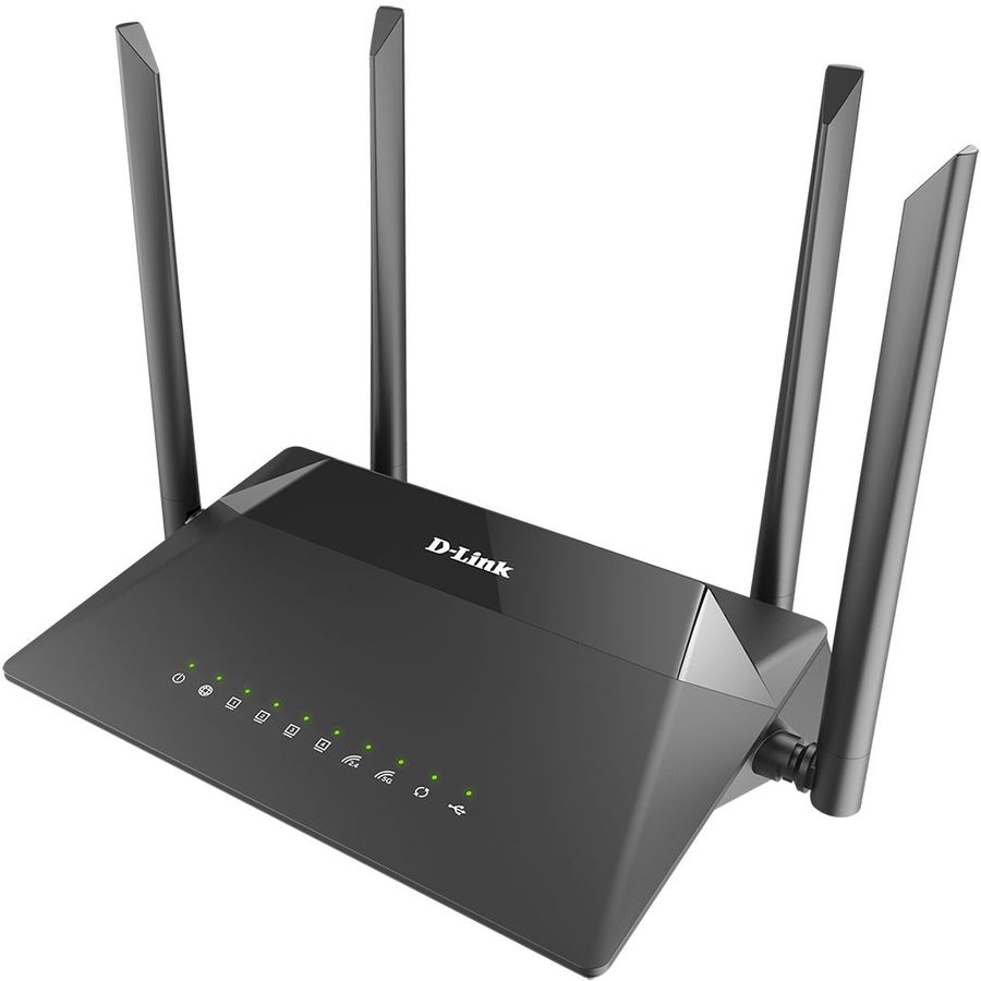 

Wi-Fi роутер D-Link DIR-853, 802.11a/b/g/n, 2.4 / 5 ГГц, до 867 Мбит/с, LAN 4x1 Гбит/с, WAN 1x1 Гбит/с, внешних антенн: 4x5 дБи, 1xUSB 2.0 (DIR-853/URU/R3A), DIR-853