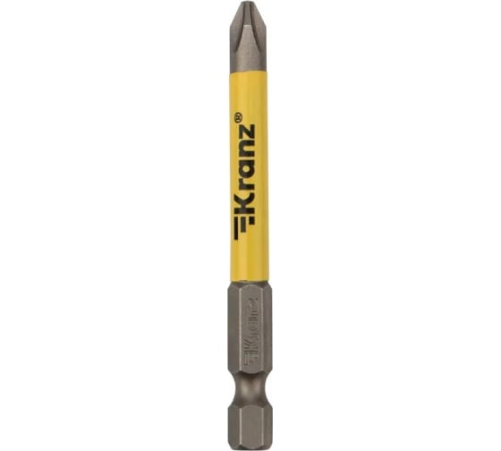 Бита KRANZ PH2, 7 см, 1/4 (тип Е)