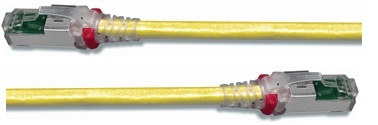 

Патч-корд SSTP кат.6a, 1м, RJ45-RJ45, желтый, LSZH, экранированный, Siemon (ZM6A-S01M-05B-SALE), 0