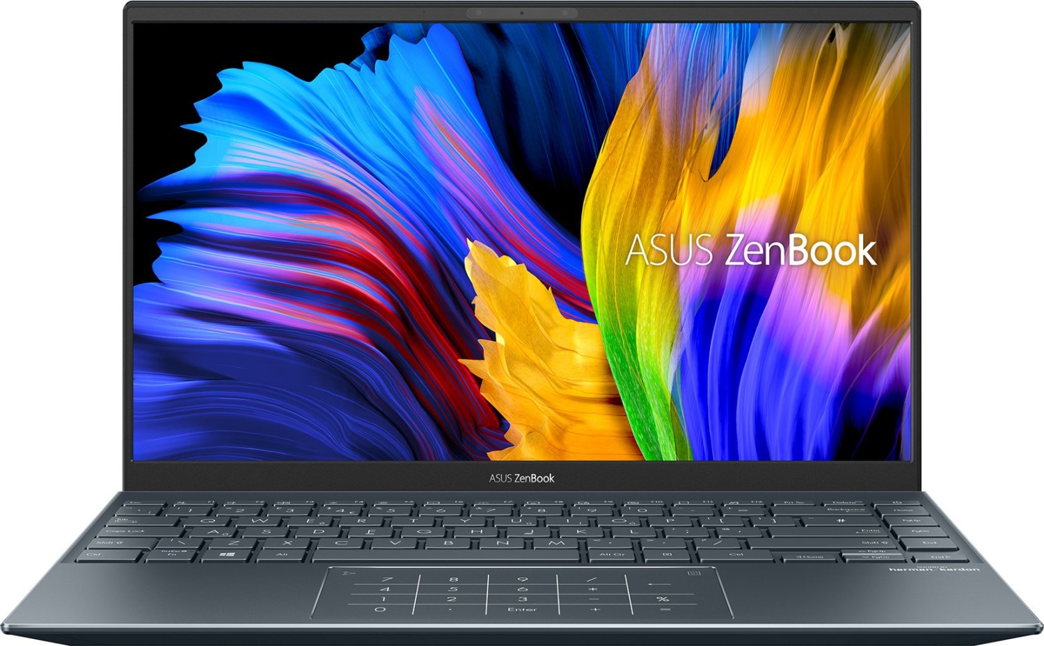 

Ультрабук ASUS ZenBook 14 UM425QA-KI164W 14" IPS 1920x1080, AMD Ryzen 5 5600H 3.3GHz, 8Gb RAM, 512Gb SSD, DOS, серый (90NB0TV1-M002F0), UM425QA-KI164W