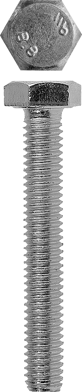 Болт с шестигранной головкой Зубр 4-303076-12-030, М12, 3 см, 933 DIN, 1.2 см