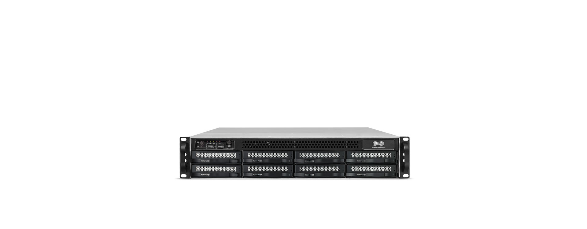 

Сетевой накопитель (NAS) TerraMaster U8-722-2224, слоты 8x2.5"/3.5" SATA3, 4x1 Гбит/с, HDMI, 2xUSB 3.X, Intel Xeon E-2224G/2244G/4x3.5GHz, 8Gb, 550W, 2U, (U8-722-2224), U8-722-2224