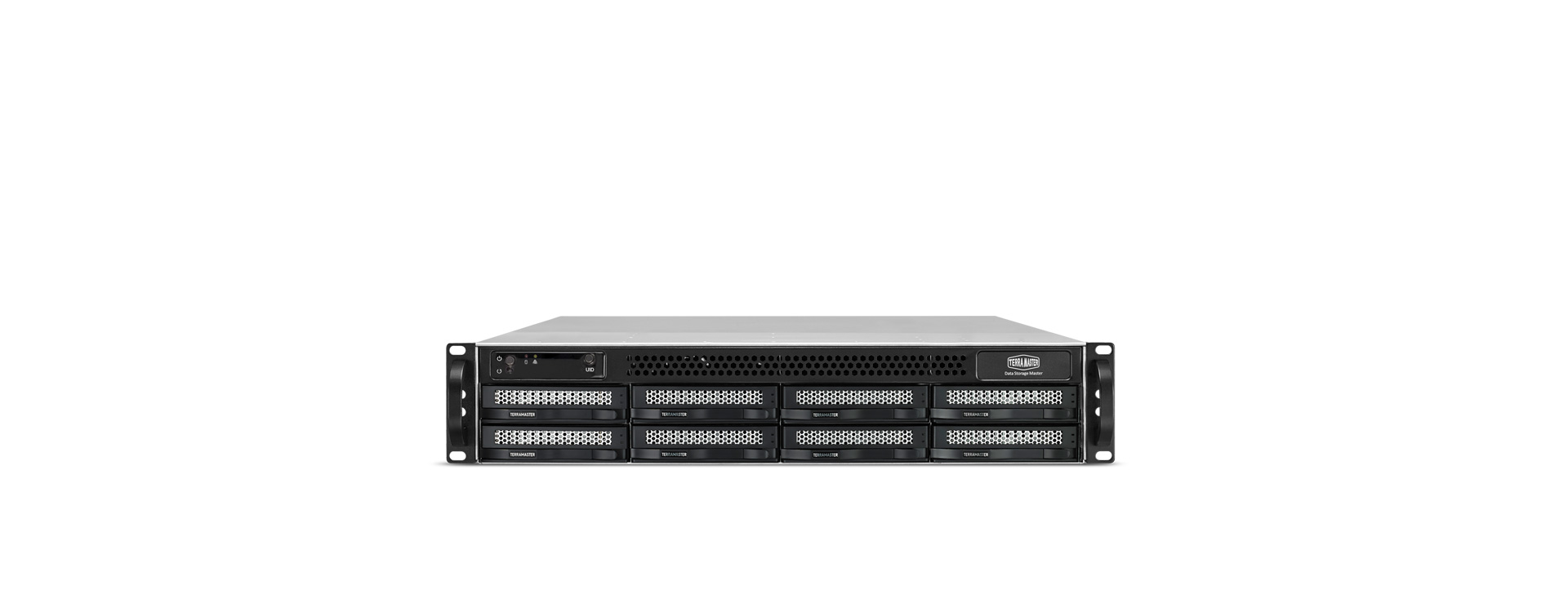 

Сетевой накопитель (NAS) TerraMaster U8-423, слоты 8x2.5"/3.5" SATA3, 1xM.2-PCI-E, 2x2.5Гбит/c, HDMI, 2xUSB 3.X, Intel Celeron N5105/5095/4x2GHz, 4Gb, 250W, 2U, (U8-423), U8-423