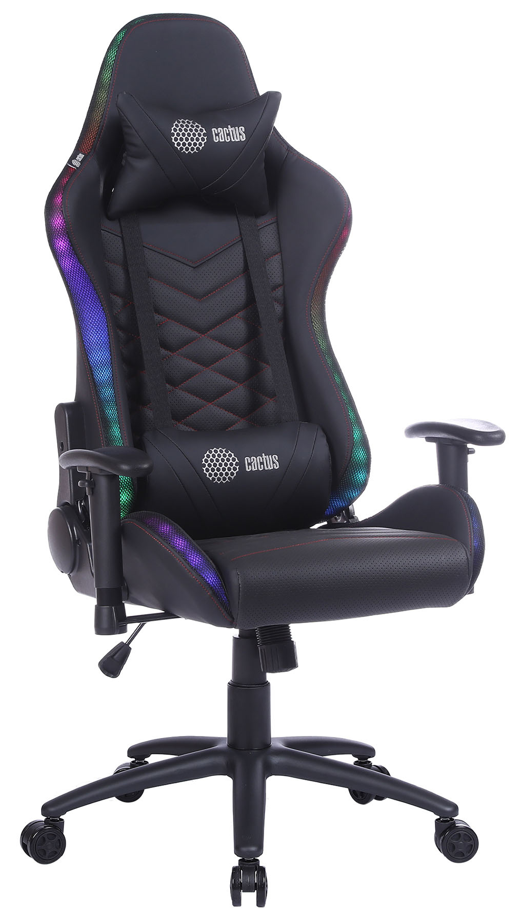 

Кресло игровое Cactus CS-CHR-0099BLR, черный/красный (1660794), CS-CHR-0099BLR