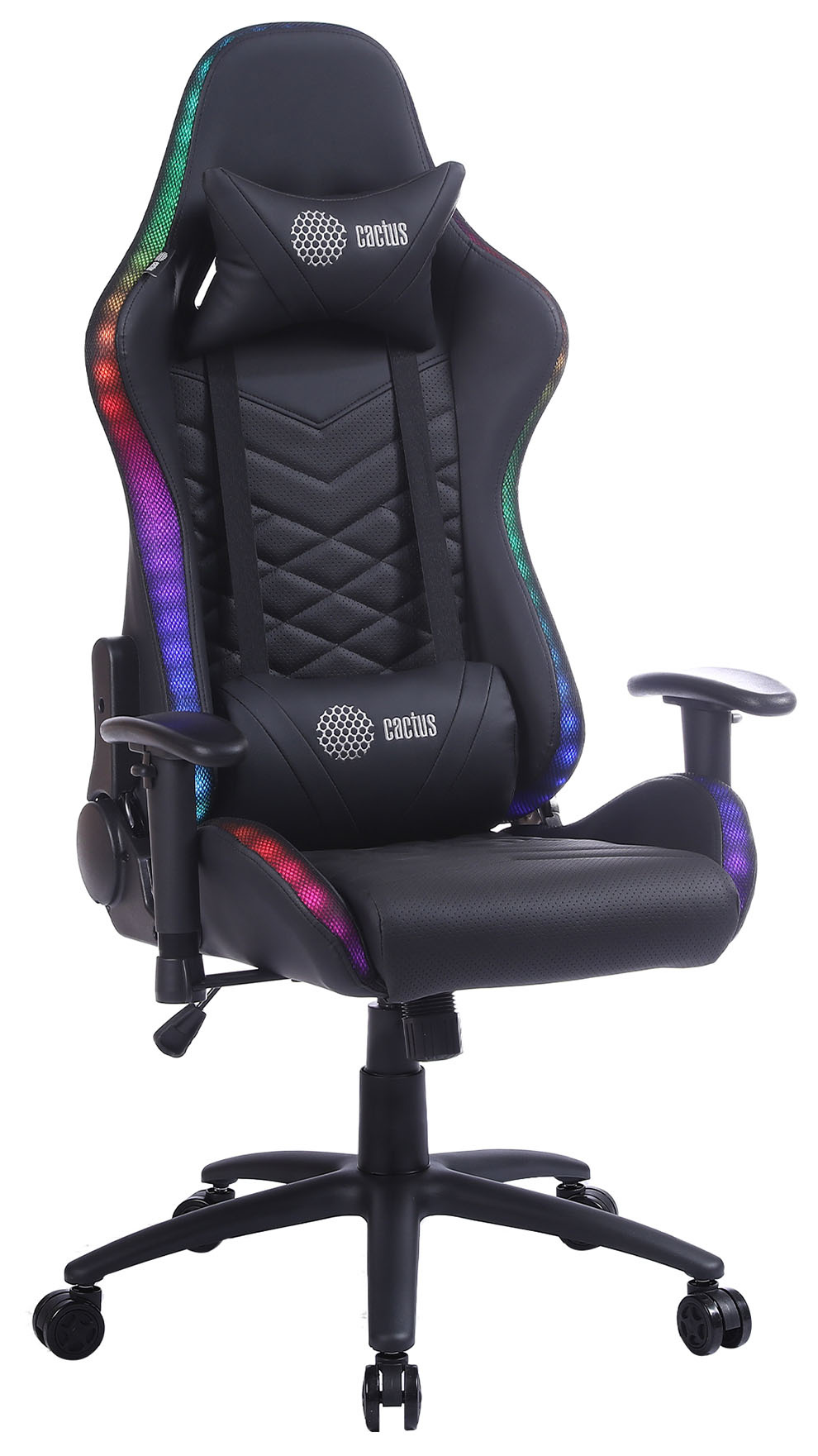 Кресло игровое Cactus CS-CHR-0099BL, черный