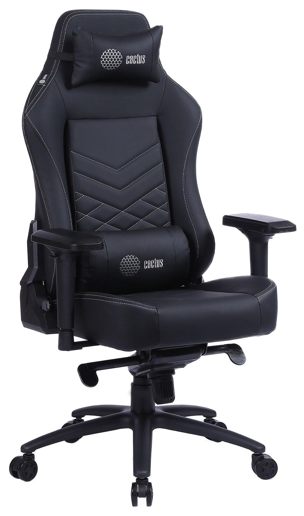 Кресло игровое Cactus CS-CHR-0112BL, черный (1660796)