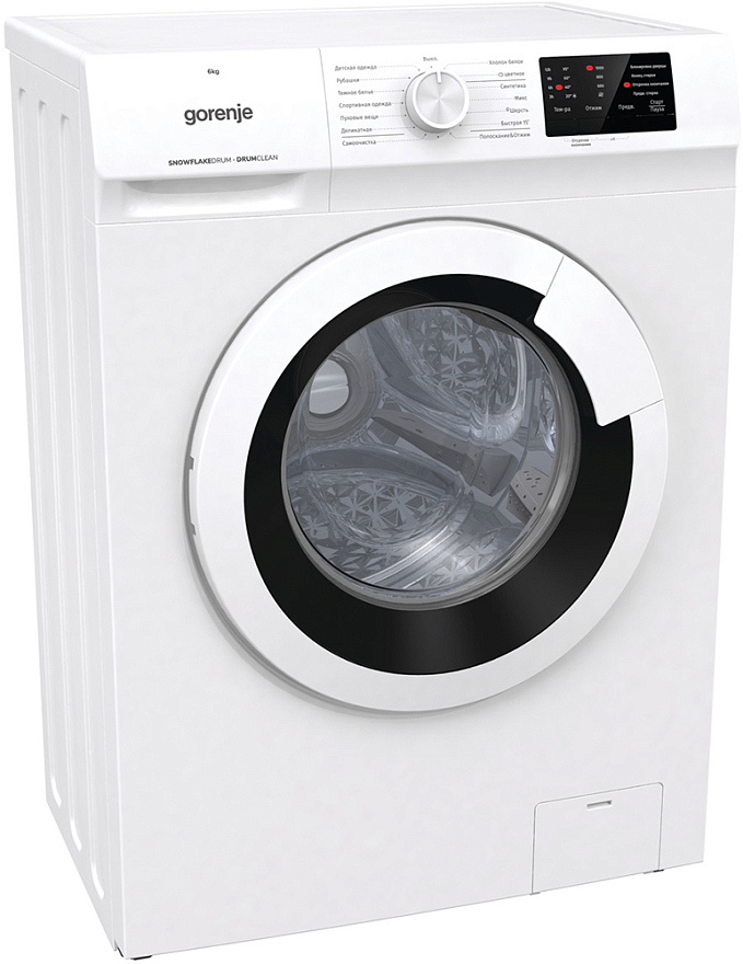 

Стиральная машина Gorenje WHP60SF, 6кг, 1000 об/мин, белый (WHP60SF), WHP60SF