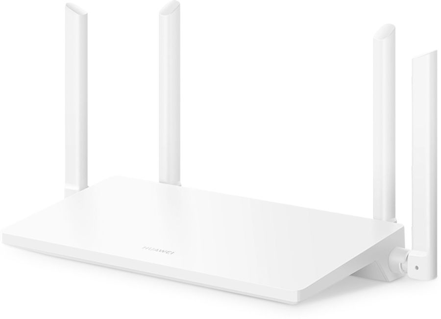 

Wi-Fi роутер Huawei WS7001 (AX2), 802.11a/b/g/n/ac/ax, 2.4 / 5 ГГц, до 1.2 Гбит/с, LAN 3x1 Гбит/с, WAN 3x1 Гбит/с, внешних антенн: 4x5 дБи (53039183), WS7001 (AX2)