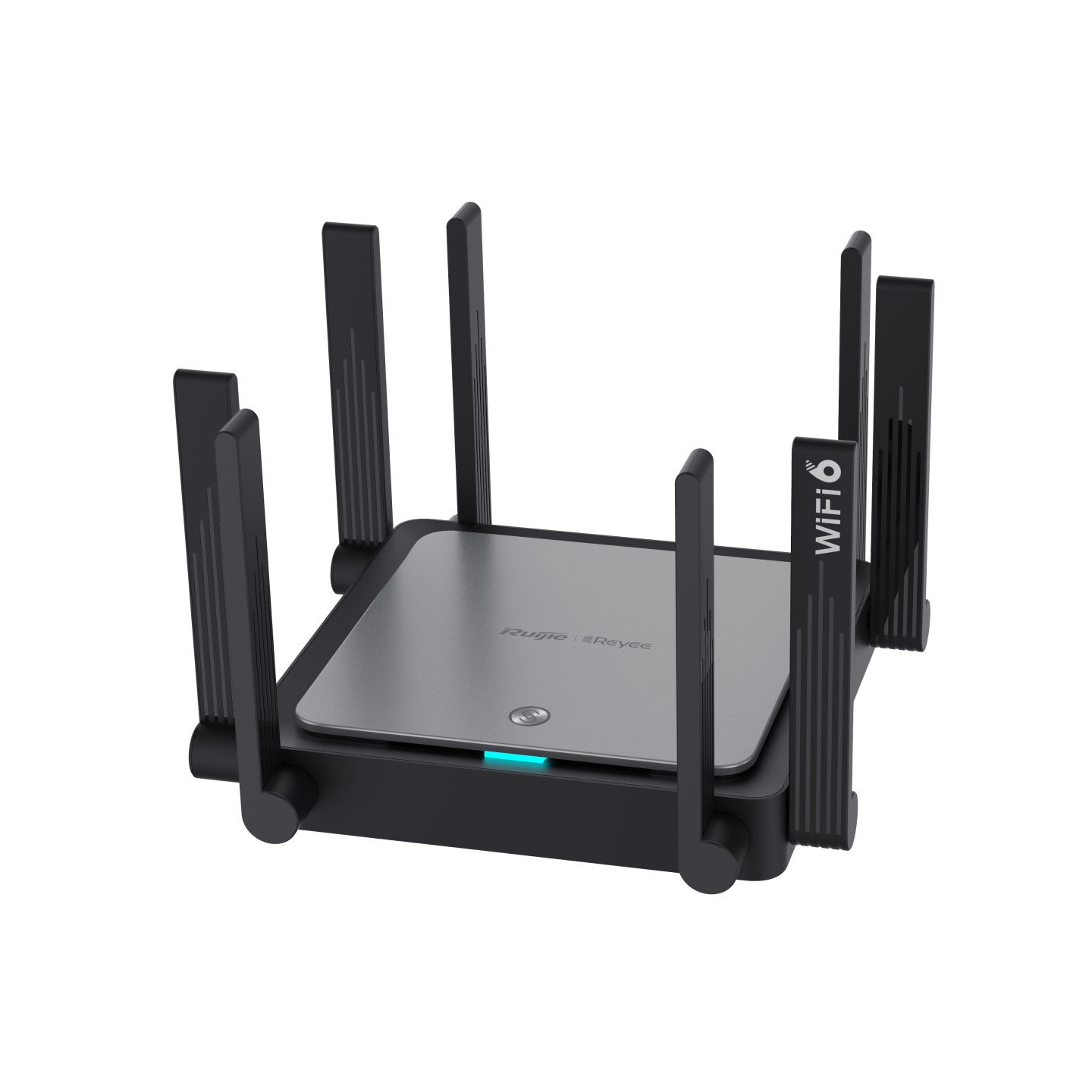 

Wi-Fi роутер Reyee (Ruijie) EW3200GX PRO, 802.11a/b/g/n/ac/ax, 2.4 / 5 ГГц, до 3.2 Гбит/с, LAN 4x1 Гбит/с, WAN 1x1 Гбит/с, внешних антенн: 8x6 дБи (RG-EW3200GX PRO), EW3200GX PRO
