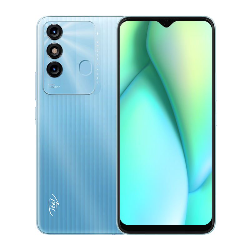

Смартфон ITEL Vision 3 Plus, 6.8" 720x1640 IPS, Unisoc Tiger T606, 4Gb RAM, 64Gb, 3G/4G, NFC, Wi-Fi, BT, 2xCam, 2-Sim, 6000 мА⋅ч, Micro-USB, Android 11, голубой (P682LPN), Vision 3 Plus