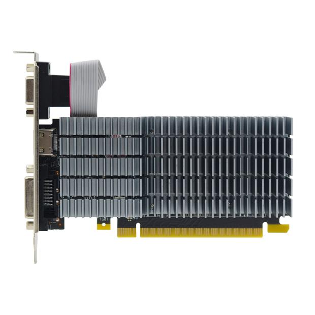 Видеокарта AFOX NVIDIA GeForce GT 710, 1Gb DDR3, 64bit, PCI-E, VGA, DVI, HDMI, Retail (AF710-1024D3L5)