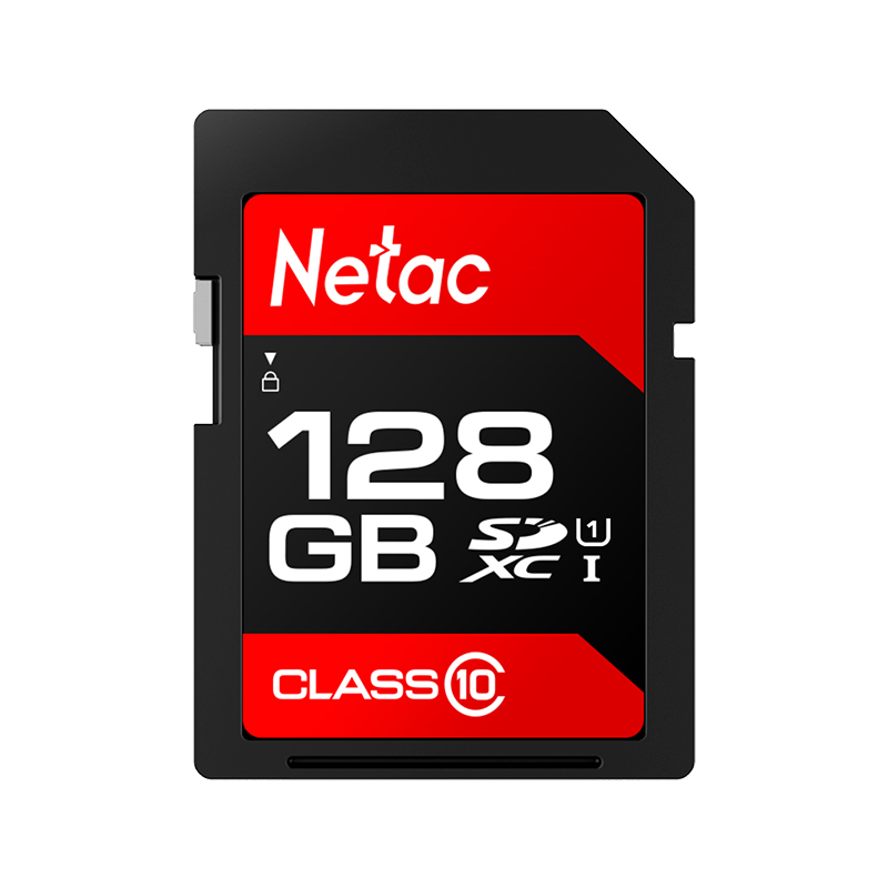 Карта памяти 128Gb SDHC Netac P600 Class 10 UHS-I U1 (NT02P600STN-128G-R)