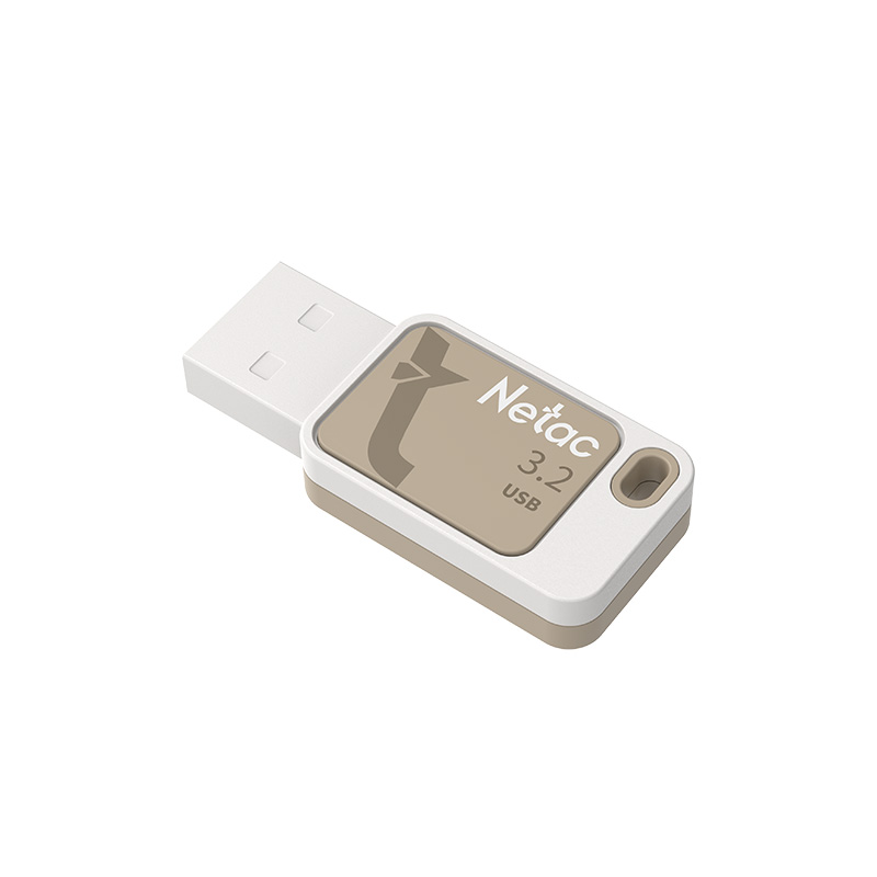 

Флешка 512Gb USB 3.2 Netac UA31, белый/золотистый (NT03UA31N-512G-32YE)