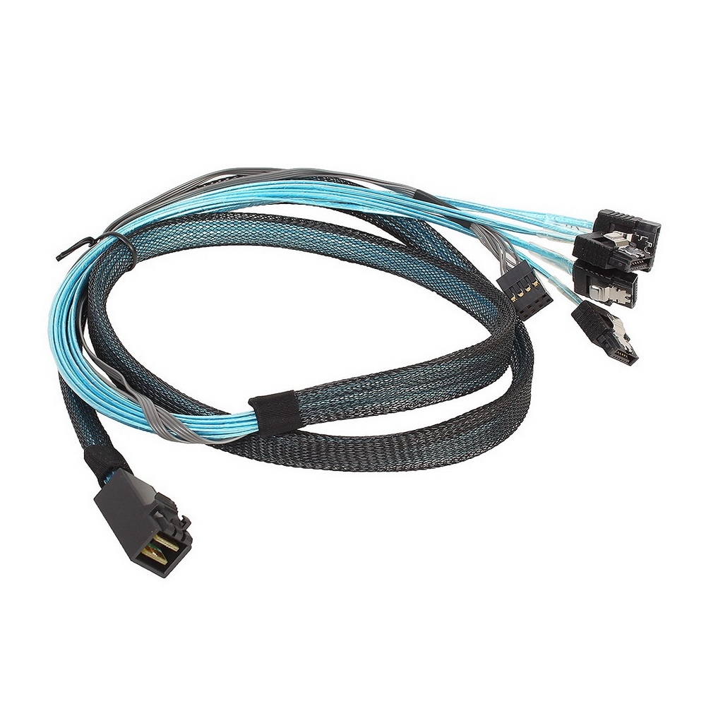 

Кабель ACD ACD-SFF8643-SATASB-08M-MR, SFF-8643 (mini SAS HD) - 4xSATA+SB, 75 см (6709080-75), ACD-SFF8643-SATASB-08M-MR