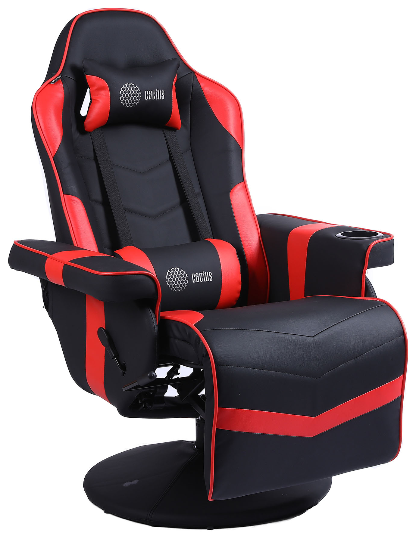 

Кресло игровое Cactus CS-CHR-GS200BLR, черный/красный (1660834), CS-CHR-GS200BLR