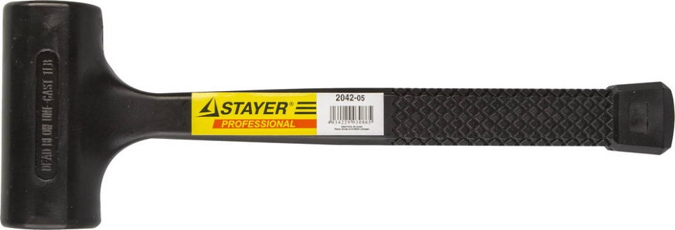 Молоток, боек резина 450 г, STAYER 2042-450