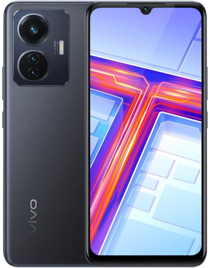 Смартфон Vivo T1 6Gb/128Gb Android черный, 1107932 купить в ...
